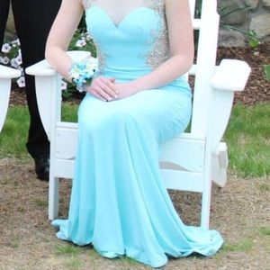 Light Blue Prom Dress
